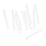 Maxbell 5Pcs Bicycle Brake Cable Spiral Sleeves Shift  Housing Protector Transparent