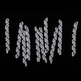Maxbell 5Pcs Bicycle Brake Cable Spiral Sleeves Shift  Housing Protector Transparent