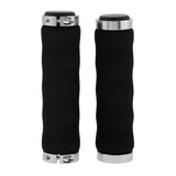 Maxbell Shockproof Cycling Bike Bicycle Handlebar Grips Anti-slip Handle Grip Silver
