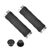 Maxbell Shockproof Cycling Bike Bicycle Handlebar Grips Anti-slip Handle Grip Silver