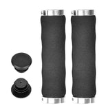 Maxbell Shockproof Cycling Bike Bicycle Handlebar Grips Anti-slip Handle Grip Silver