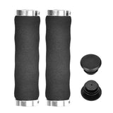 Maxbell Shockproof Cycling Bike Bicycle Handlebar Grips Anti-slip Handle Grip Silver