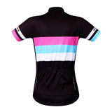 Maxbell Summer Women Cycling Short Sleeve Bike Shirts Gel Padded Shorts Skirts S