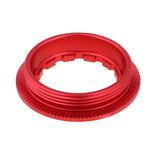 Maxbell MTB Road Bike Cassette Cover Lock Ring Alloy Flywheel Ring Cover Red