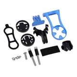 Maxbell Universal Aluminium Alloy Motorcycle Cycling Bicycle Stem Mount Holder Blue