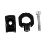 Maxbell 1pcs Bike Chain Tensioner Adjuster Fastener for Folding Bike Bicycle Black
