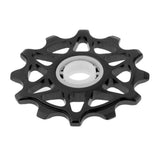 Maxbell Bike Bearing Jockey Wheel Bicycle Rear Derailleur Ceramic 12T Guide Black