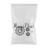 Maxbell Bike Bearing Jockey Wheel Bicycle Rear Derailleur Ceramic 12T Guide Black