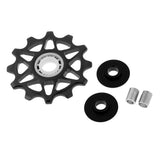 Maxbell Bike Bearing Jockey Wheel Bicycle Rear Derailleur Ceramic 12T Guide Black