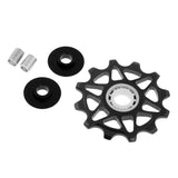 Maxbell Bike Bearing Jockey Wheel Bicycle Rear Derailleur Ceramic 12T Guide Black