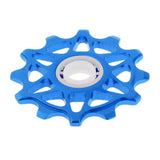 Maxbell Bike Bearing Jockey Wheel Bicycle Rear Derailleur Ceramic 12T Guide Blue