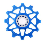 Maxbell Bike Bearing Jockey Wheel Bicycle Rear Derailleur Ceramic 12T Guide Blue