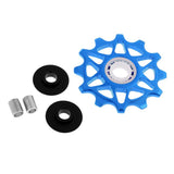 Maxbell Bike Bearing Jockey Wheel Bicycle Rear Derailleur Ceramic 12T Guide Blue