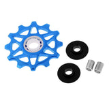 Maxbell Bike Bearing Jockey Wheel Bicycle Rear Derailleur Ceramic 12T Guide Blue