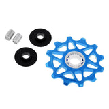 Maxbell Bike Bearing Jockey Wheel Bicycle Rear Derailleur Ceramic 12T Guide Blue