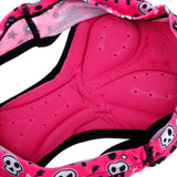Maxbell Women's Cycling Underwear 3D Padded Bike Riding Shorts XL Pink Skull