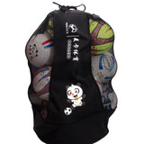 Maxbell Ball Mesh Bag for Football Volleyball Soccer Ball with Strap Fits 25 Balls