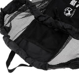 Maxbell Ball Mesh Bag for Football Volleyball Soccer Ball with Strap Fits 25 Balls