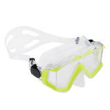 Maxbell Adult Scuba Diving Mask Anti-Fog Snorkeling Swimming Goggles Glasses Yellow