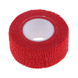 Maxbell Anti-skid Adhesive Golf Sport Golfer Finger Wrap Grip Compression Tape Red