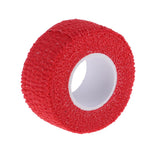 Maxbell Anti-skid Adhesive Golf Sport Golfer Finger Wrap Grip Compression Tape Red