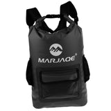 Maxbell 22L Waterproof Dry Backpack Rucksack Kayak Canoe Boat Surfing Bag Black