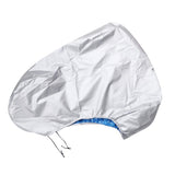 Maxbell Waterproof UV Protection Outboard Motor Boat Cover 44x47x37 inch, Silver