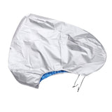 Maxbell Waterproof UV Protection Outboard Motor Boat Cover 44x47x37 inch, Silver