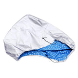 Maxbell Waterproof UV Protection Outboard Motor Boat Cover 44x47x37 inch, Silver