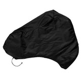 Maxbell Waterproof UV Protection Outboard Motor Boat Cover 49x53x41 inch, Black