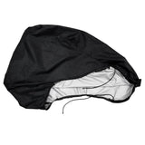 Maxbell Waterproof UV Protection Outboard Motor Boat Cover 71x76x64 inch, Black
