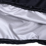 Maxbell Waterproof UV Protection Outboard Motor Boat Cover 71x76x64 inch, Black