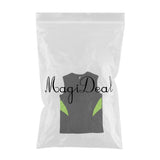 Maxbell Quick Dry Gym Sleeveess Compression Shirt Sports Top T-shirt Black Green 2XL