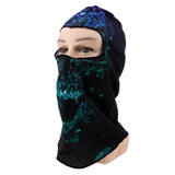 Maxbell Breathable Dustproof Face Full Mask for Outdoor Cycling Motorcycle Green-black