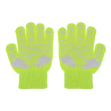 Maxbell Girls Women Kids Ice Skating Gloves Magic Stretch Glove Green    M