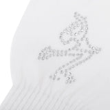 Maxbell Girls Women Kids Ice Skating Gloves Magic Stretch Glove White    S
