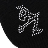 Maxbell Girls Women Kids Ice Skating Gloves Magic Stretch Glove Black    L