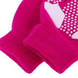 Maxbell Girls Women Kids Ice Skating Gloves Magic Stretch Glove Fushia      M