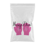 Maxbell Girls Women Kids Ice Skating Gloves Magic Stretch Glove Fushia      M