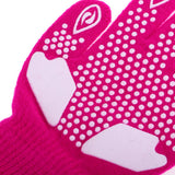 Maxbell Girls Women Kids Ice Skating Gloves Magic Stretch Glove Fushia      M