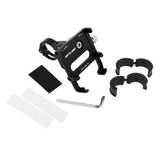Maxbell Adjustable Cell Phone Holder Motorcycle Bike Bicycle Handlebar Mount Black