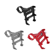 Maxbell Adjustable Cell Phone Holder Motorcycle Bike Bicycle Handlebar Mount Black