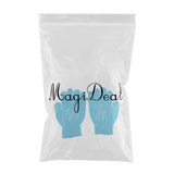 Maxbell Girls Women Kids Ice Skating Gloves Magic Stretch Glove Blue      S