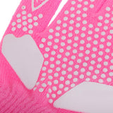 Maxbell Girls Women Kids Ice Skating Gloves Magic Stretch Glove Pink Snowflower    S