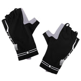 Maxbell Summer Breathable Cycling Motorcycle Half Finger Gel Padded Gloves S Black
