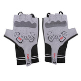 Maxbell Summer Breathable Cycling Motorcycle Half Finger Gel Padded Gloves S Black