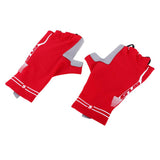 Maxbell Summer Breathable Cycling Motorcycle Half Finger Gel Padded Gloves S Red