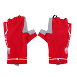 Maxbell Summer Breathable Cycling Motorcycle Half Finger Gel Padded Gloves S Red