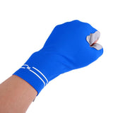 Maxbell Summer Breathable Cycling Motorcycle Half Finger Gel Padded Gloves M Blue