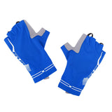 Maxbell Summer Breathable Cycling Motorcycle Half Finger Gel Padded Gloves M Blue